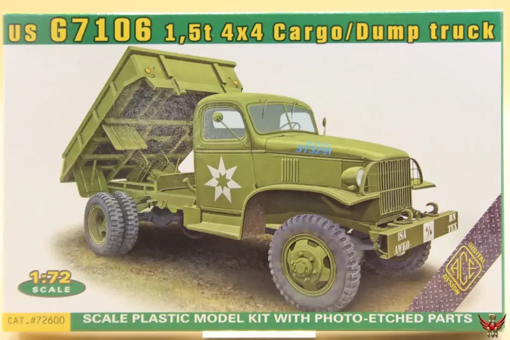 [ACE 72600] Ace : US G7106 1.5T 4x4 Dump Truck