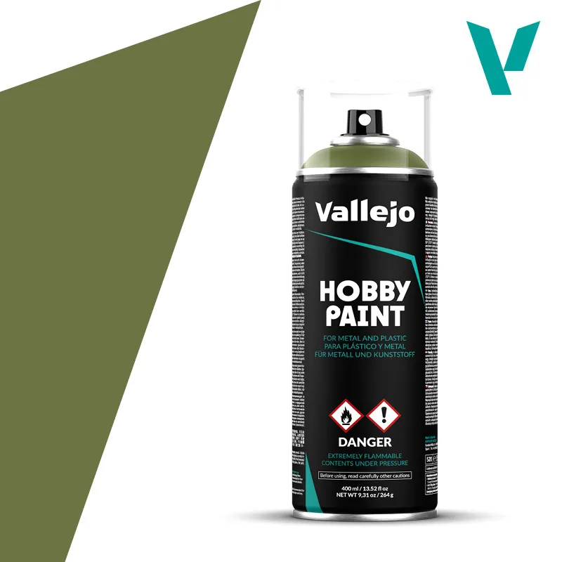 [VAL 28027] Vallejo : Spray Acrylique "Goblin Green" (400ml)