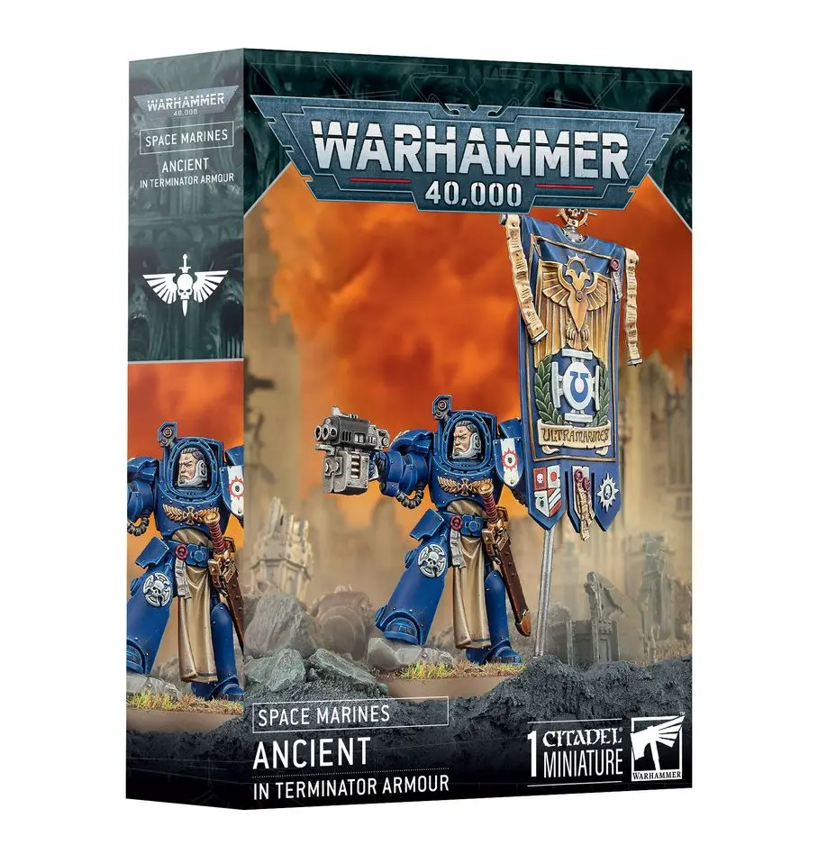 [GAW 48-104] Space Marines : Ancient in Terminator Armour │ Warhammer 40.000