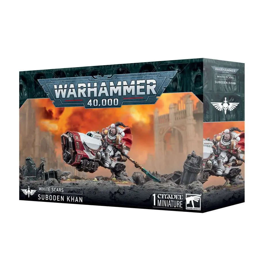 [GAW 55-71] White Scars : Suboden Khan │ Warhammer 40.000