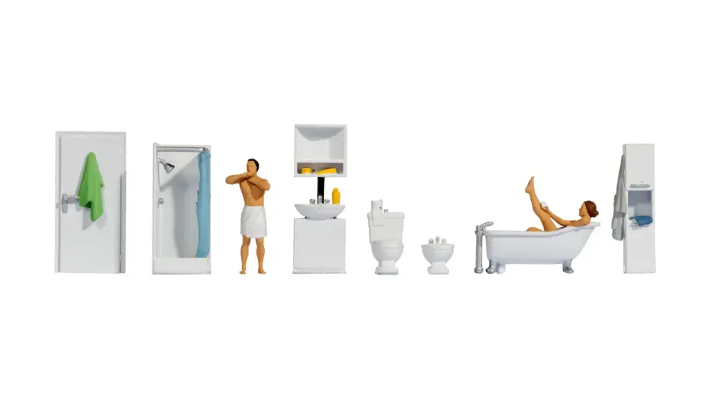 Noch : Figurines Salle de Bain