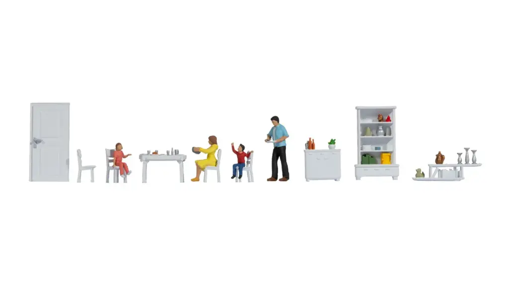 Noch : Figurines Salle à manger