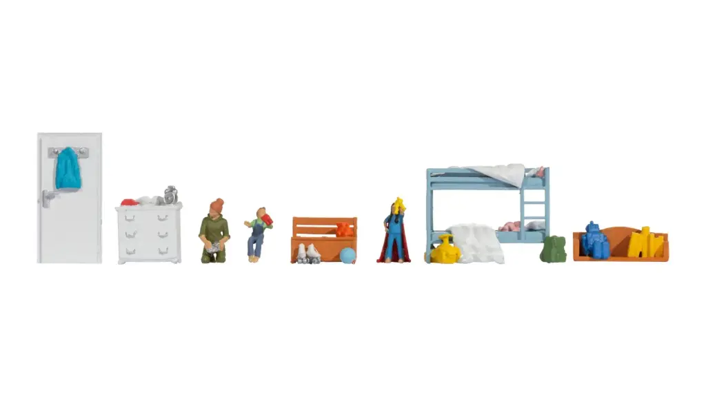 Noch : Figurines Chambre d'enfant