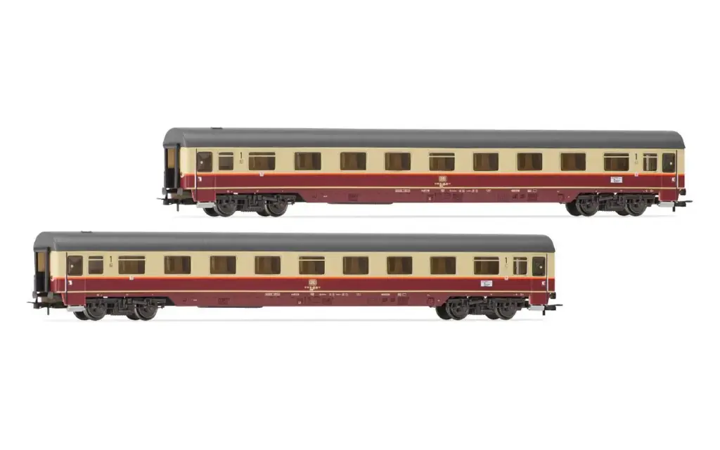 [RIA HR4397] Rivarossi : Set Voiture Avmz111 Rheingold 1983