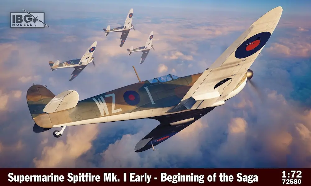 [IBG 72580] IBG : Supermarine Spitfire MK.I Early Beginning of the Saga