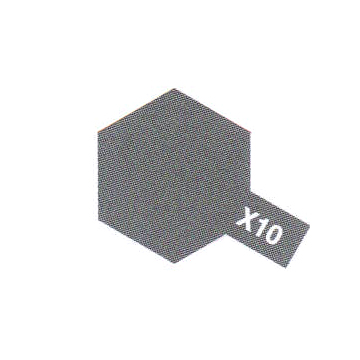 Tamiya : X10 - Acier Brillant (10ml) │ Acrylique Color