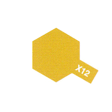 [TYA 81512] Tamiya : X12 - Or Metalise (10ml) │ Acrylique Color