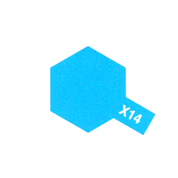 [TYA 81514] Tamiya : X14 - Ciel Brillant (10ml) │ Acrylique Color