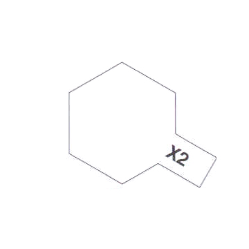 [TYA 81502] Tamiya : X2 - Blanc Brillant (10ml) │ Acrylique Color