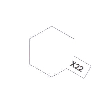 Tamiya : X22 - Vernis Transparent (10ml) │ Acrylique Color