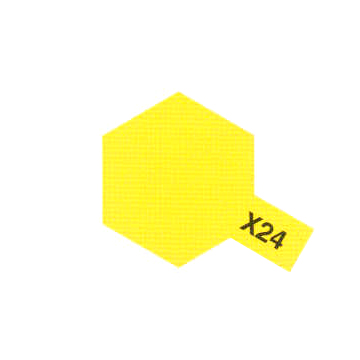 [TYA 81524] Tamiya : X24 - Jaune Trans (10ml) │ Acrylique Color