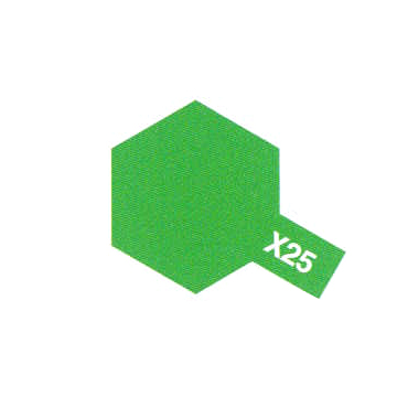 [TYA 81525] Tamiya : X25 - Vert Trans (10ml) │ Acrylique Color