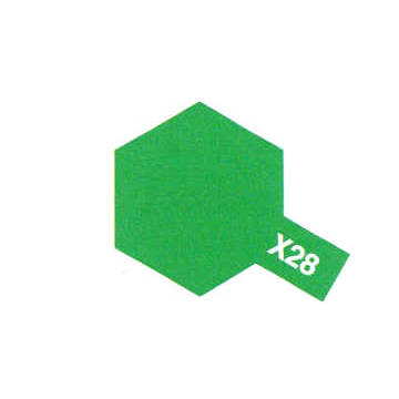 [TYA 81528] Tamiya : X28 - Vert Pre (10ml) │ Acrylique Color