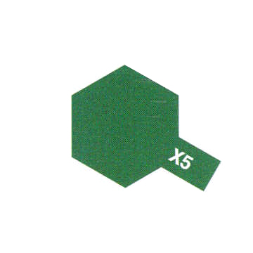 Tamiya : X5 - Vert Brillant (10ml) │ Acrylique Color