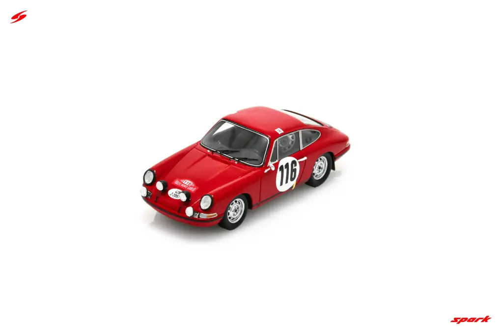 [SPK S5580] Spark : Porsche 911 T/R No.116 2nd Rally Monte Carlo 1968 P. Toivonen - M. Tinkkanen