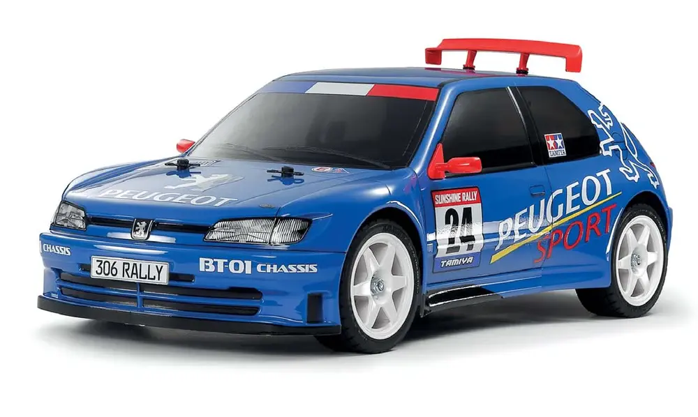 [TRC 47513] Tamiya : Châssis BT-01 "Peugeot 306 MAXI" │ Edition Prépeinte