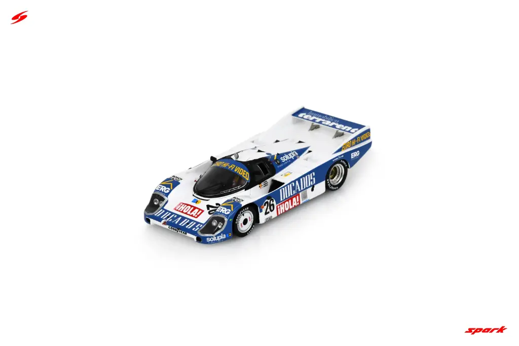 Spark : Porsche 956 │ No.26 8th 24H Le Mans 1985 J. Lässig - J. Pareja - H. Regout [1/43]