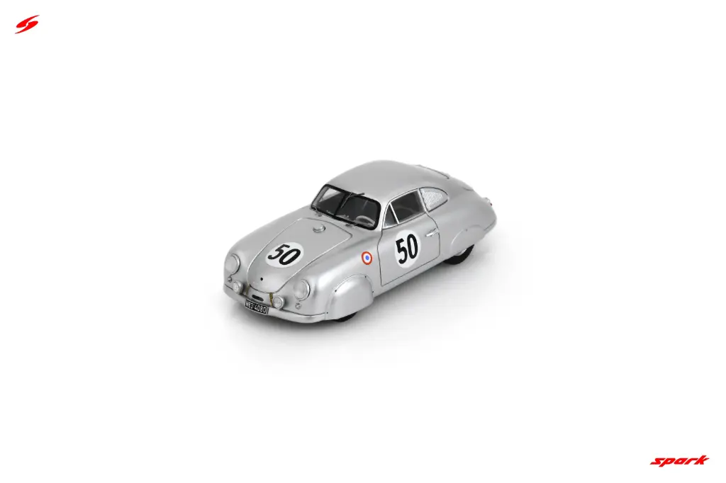 [SPK S9701] Spark : Porsche 356 │ No.50 11th 24H Le Mans 1952 A. Veuillet - E. Mouche [1/43]