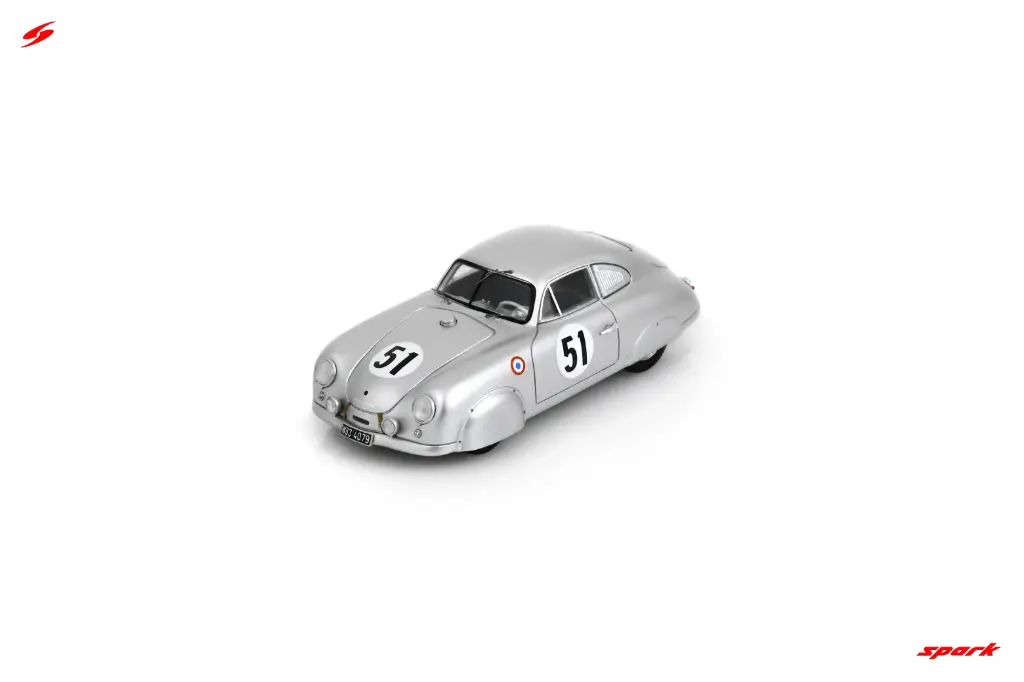 Spark : Porsche 356 │ No.51 24H Le Mans 1952 F. Huschke von Hanstein - P-M. Müller [1/43]