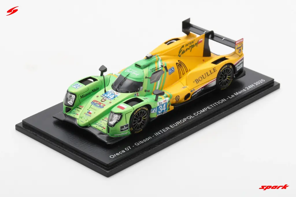 Spark : Oreca 07 - Gibson │ No.34 INTER EUROPOL COMPETITION Le Mans 24H 2025 N.Boulle -  J.Simmenauer - L.Ghiotto [1/43]