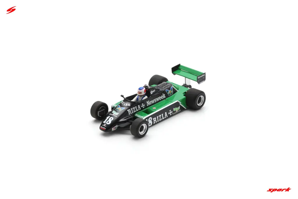 Spark : March 821 │ No.18 South African GP 1982 Raul Boesel [1/43]