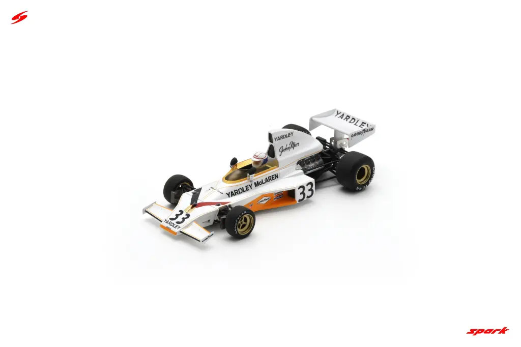 Spark : McLaren M23 │ No.33 US GP 1974 Jochen Mass [1/43]