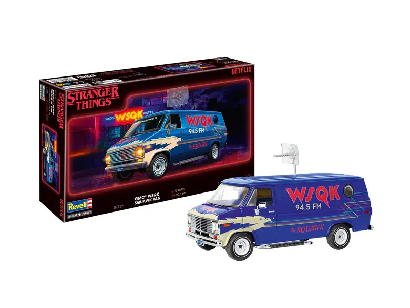 [REV 07732] Revell : GMC WSQK Squawk Van "Stranger Things"