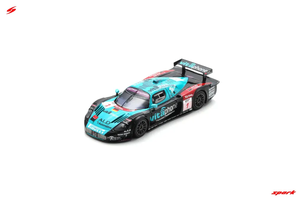 Spark : Maserati MC12 GT1 NO.1 Winner 24H Spa 2006 A. Bertolini - E. van de Poele - M. Bartels [1/43]