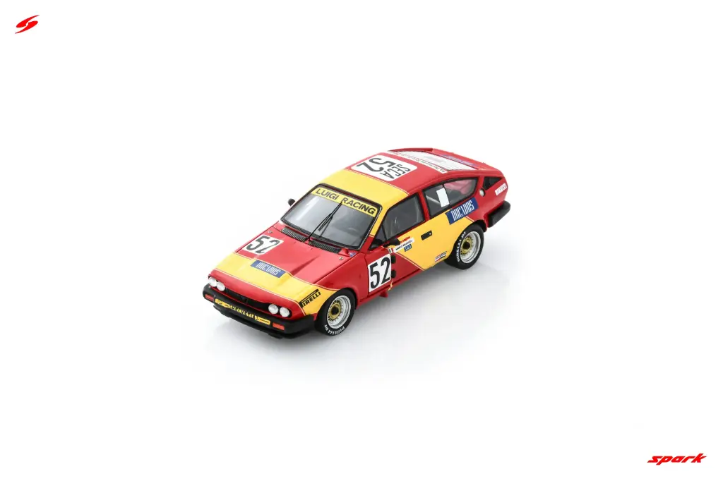Spark : Alfa Romeo GTV 6 No.52 24H Spa 1984 M. Micangeli - E. Zapico - Sala [1/43] [1/43]