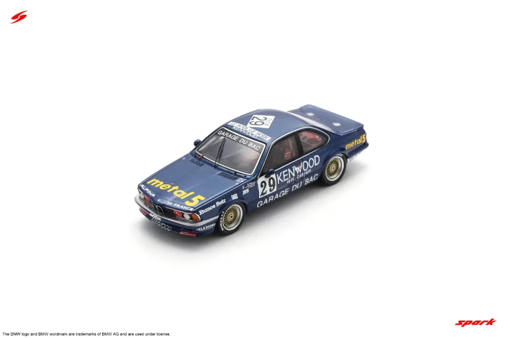 [SPK SB671] Spark : BMW 635 Csi No.29 24H Spa 1986 F. Giroix - J.P. Malcher - M. Trolle