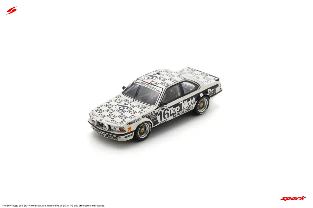 [SPK SB666] Spark : BMW 635 Csi No.16 24H Spa 1986 J.M. Martin - P. Witmeur - E. Van de Poele [1/43]