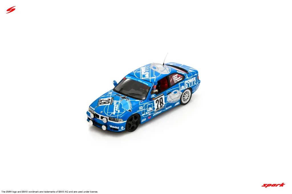 Spark : BMW M3 No.28 Winner 24H Nürburgring 1997 J.Scheid - S. Reck - H.J. Tiemann - P. Zakowski [1/43]
