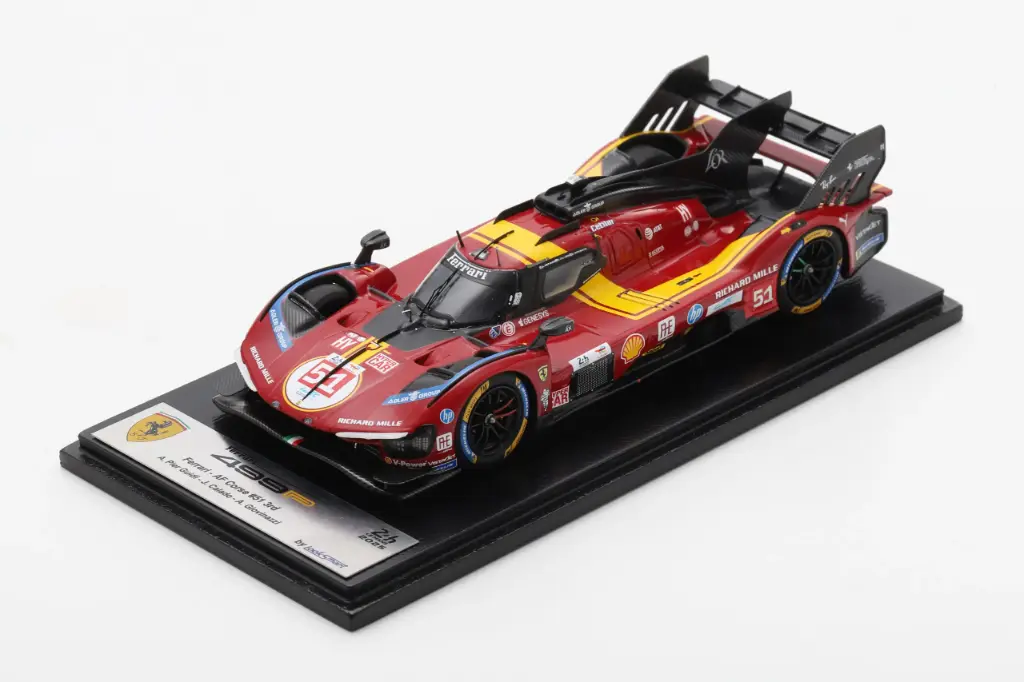 Looksmart : Ferrari 499P No.51 Ferrari AF CORSE ITA Le Mans 24H 2025 3rd Place A. Pier Guidi – J. Calado – A. Giovinazzi [1/43]