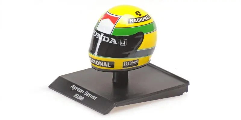 [MNC 540388812] Minichmps : Casque Aurton Senna 1988