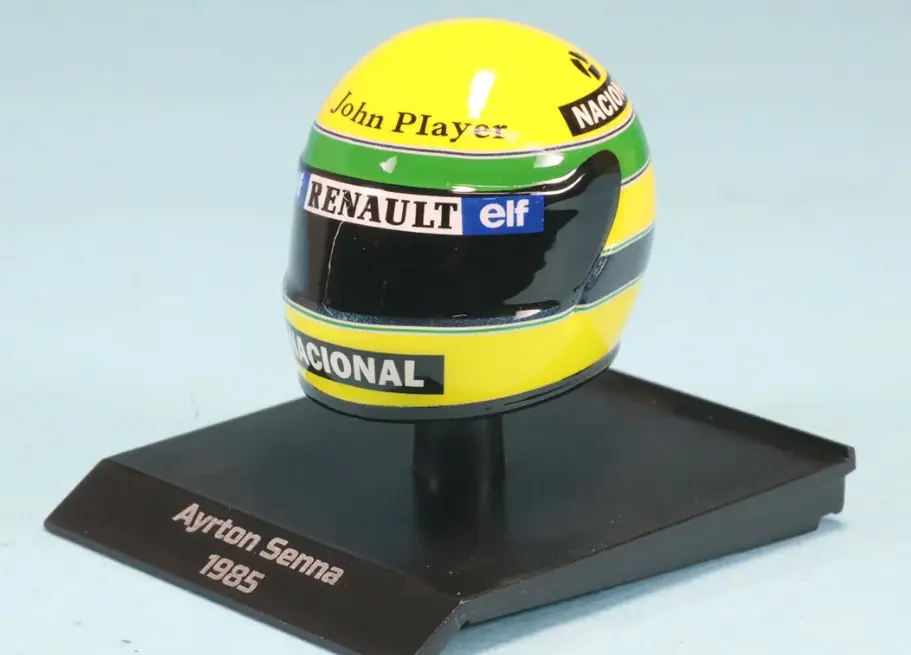 [MNC 540388512] Minichmps : Casque Aurton Senna 1985