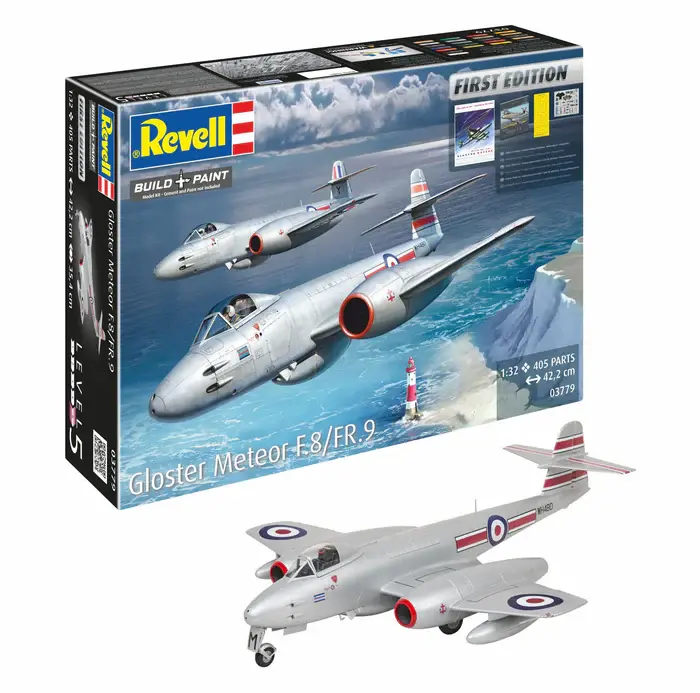 [REV 03779] Revell : Gloster Meteor F.8/FR.9 │  Première édition