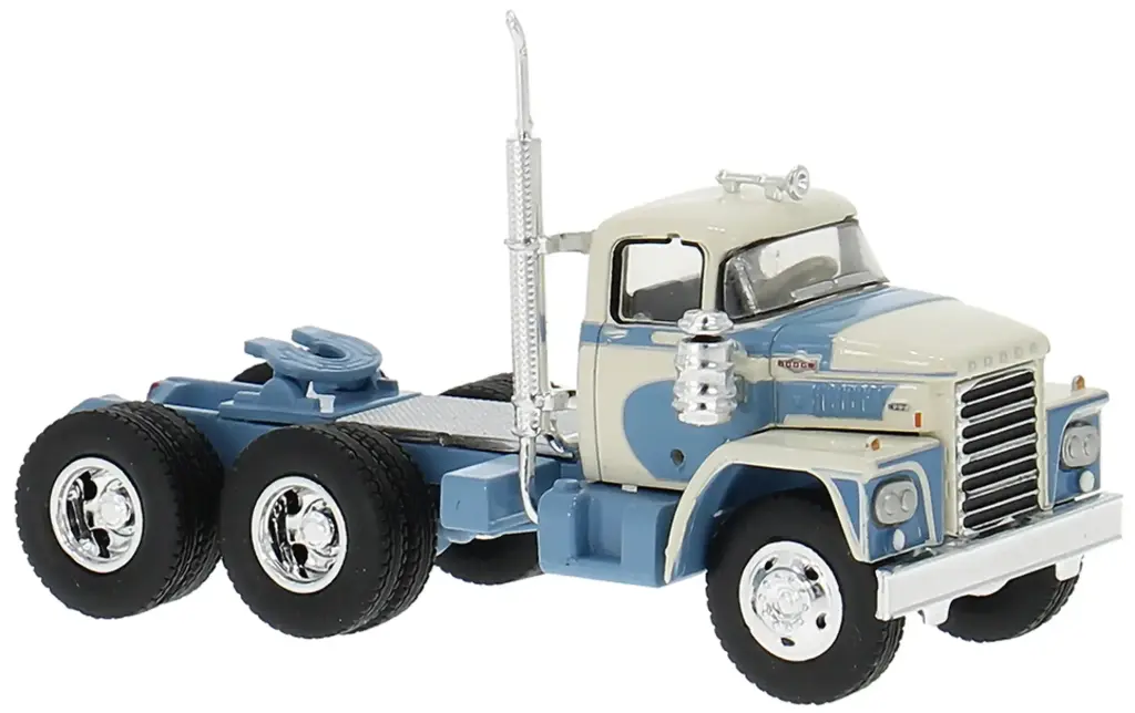 Brekina : Dodge LCF CT 900 │ Bleu & Blanc 