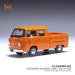 Ixo Models : Volkswagen T2b Double Cabin │ Pick Up 1982