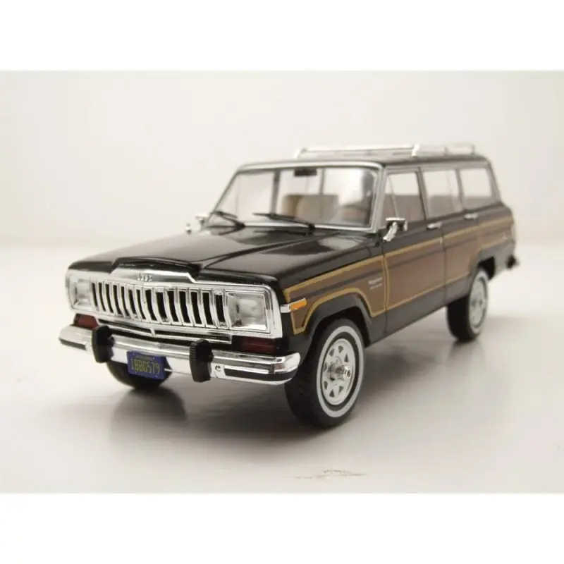 Whitebox : Jeep Grand Wagoneer 1981 Black Wood Effect