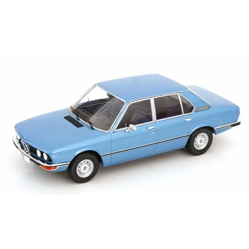 Modelcar : BMW 5-Series E12 │ 1973 Light Blue [1/18]