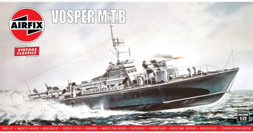Airfix : Vosper M.T.B │ Vintage Classics