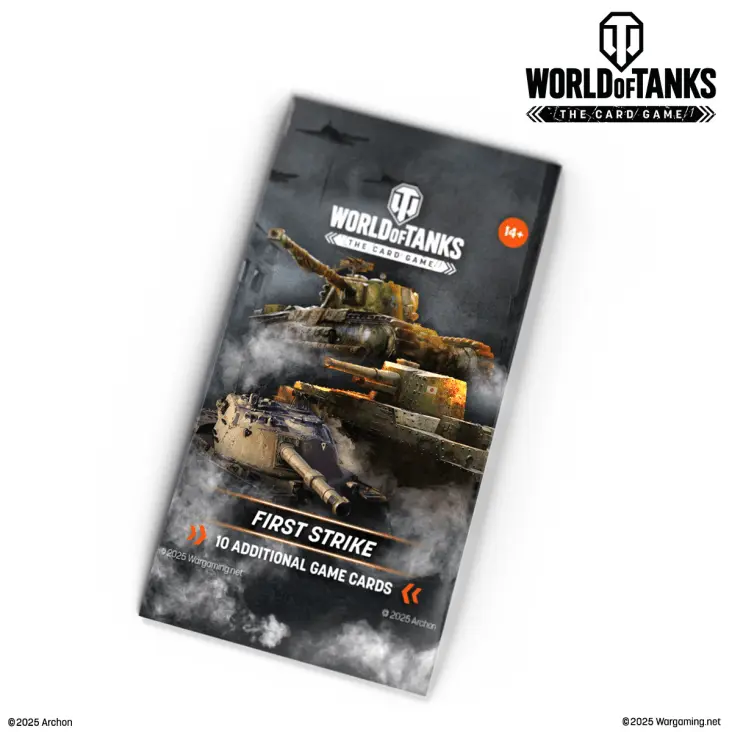 [ARS WOT0003] World of Tanks : Booster "First Strike" (10 cartes) [ENG]