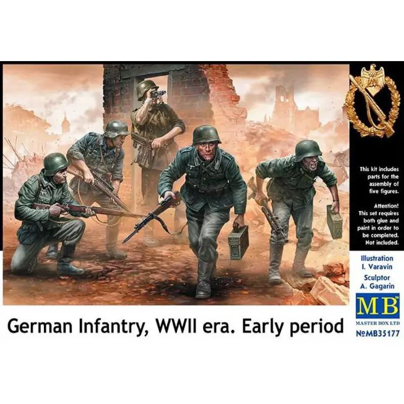 Master Box : WWII German Infantry, Early War