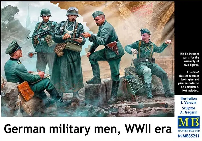 Master Box : WWII German military men