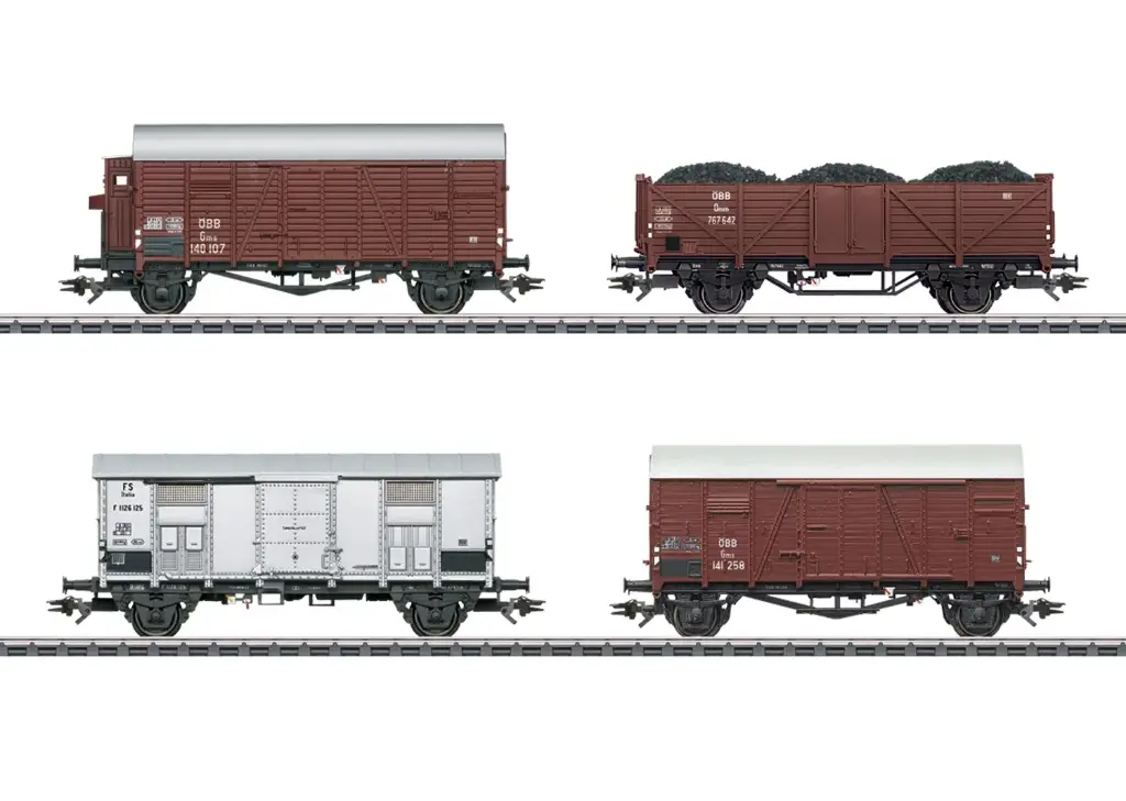 [MKN 46564] Marklin : Wagons marchandises pour Vapeur BR52