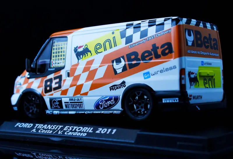 Fly : Ford Transit Van n°83 Estoril 2011 Costa-Cardoso
