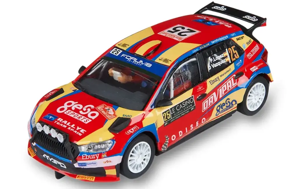 SCX : Skoda Fabia WRC2 Pepe López