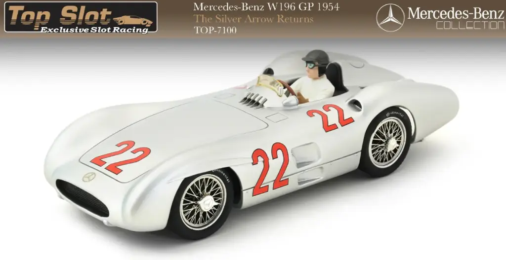 Top Slot : Mercedes Benz W196R GP 1954. Lts 200pcs