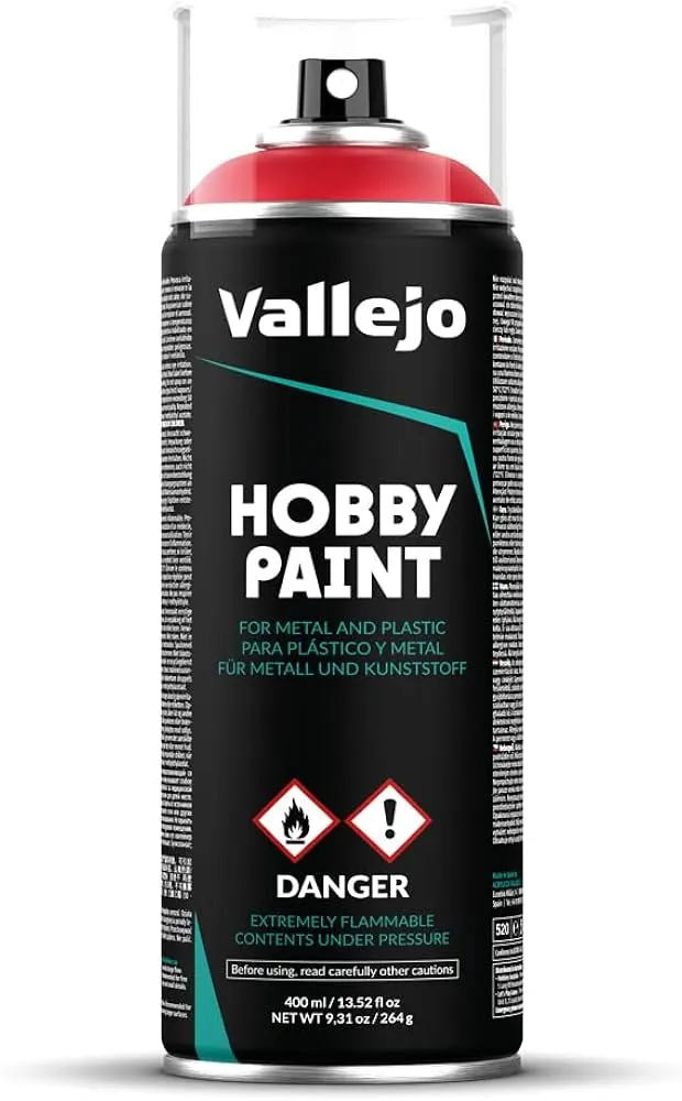 Vallejo : Spray: Bloody Red (400 Ml.)