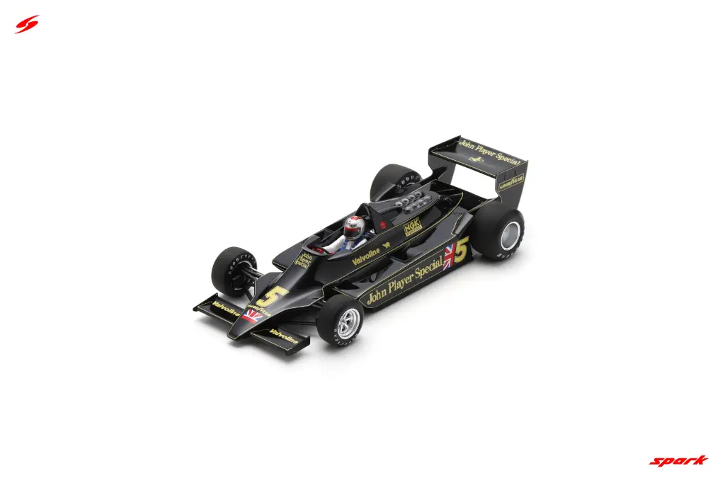 Spark : Lotus 79 No.5 Winner Belgium GP 1978 Mario Andretti [1/18]